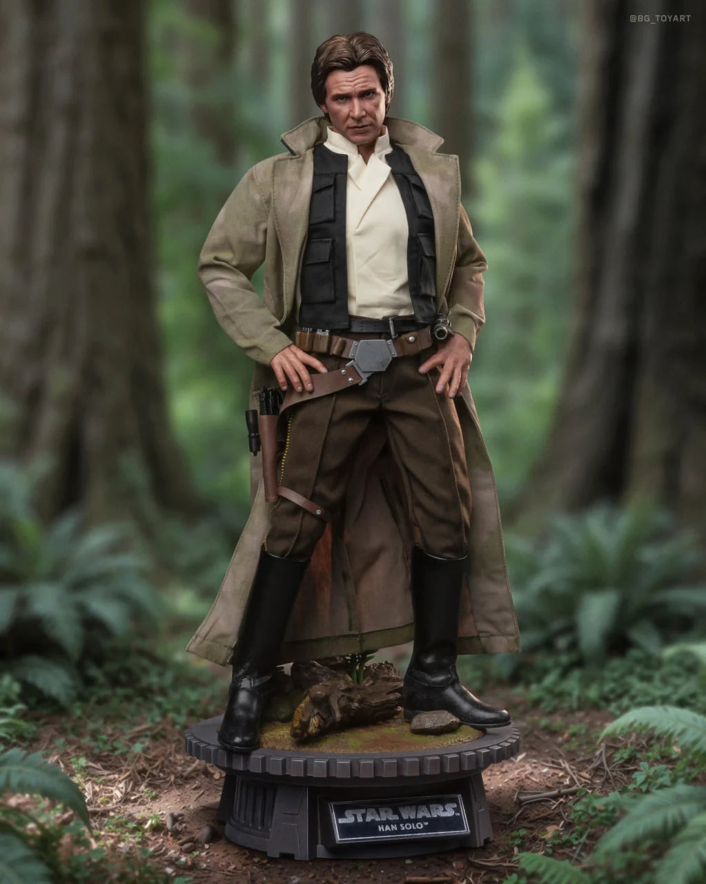 Hot Toys MMS740 Star Wars Return of the Jedi Han Solo 1/6th Scale Collectible Figure