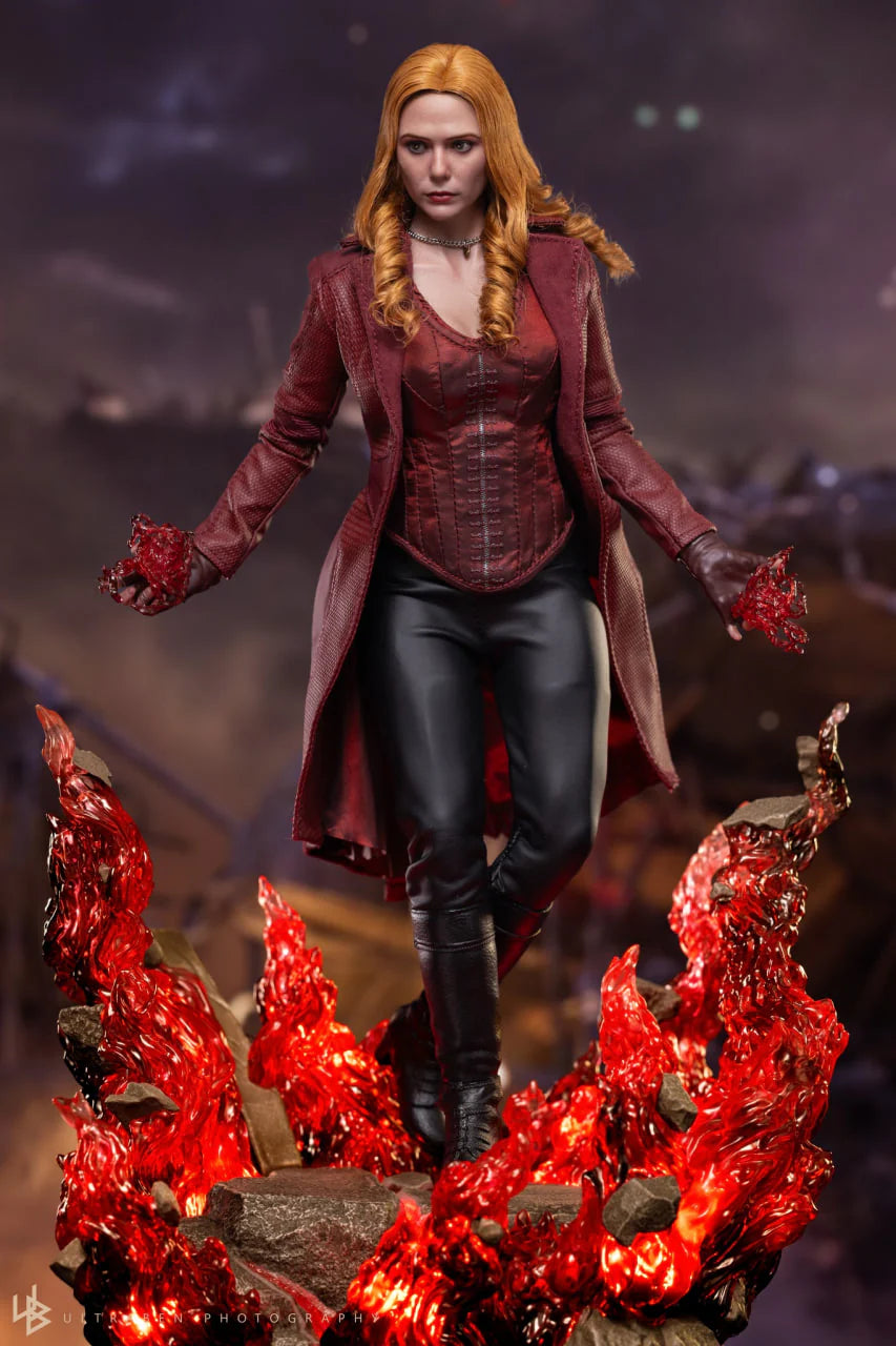 Hot Toys DX36AE Avengers Endgame Scarlet Witch 1/6th Scale Collectible Figure (Artisan Edition with Rooted Hair) Pre Order