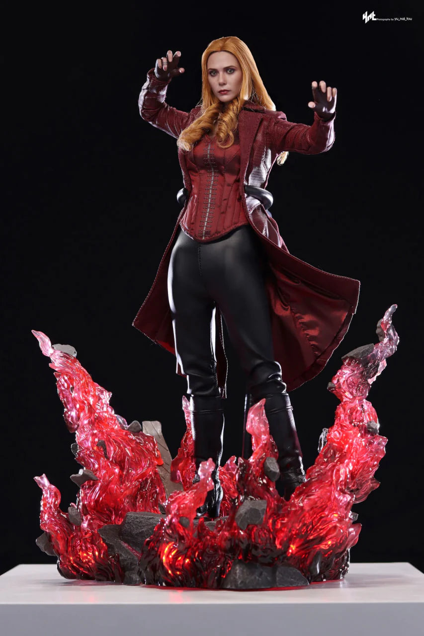 Hot Toys DX36AE Avengers Endgame Scarlet Witch 1/6th Scale Collectible Figure (Artisan Edition with Rooted Hair) Pre Order
