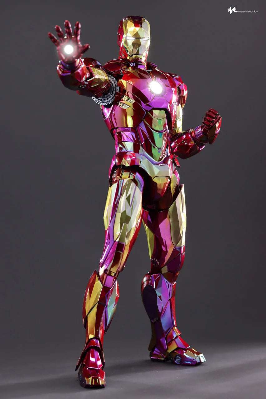 Hot Toys MMS792D70 Iron Man 2: 1/6th scale Iron Man Mark IV (Fractal Armor) Collectible Figure Limited Edition [Hot Toys Exclusive]